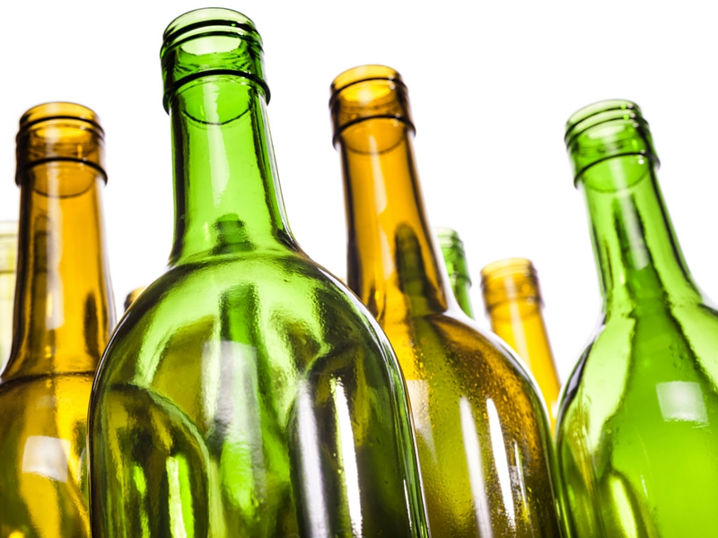 Glass bottles