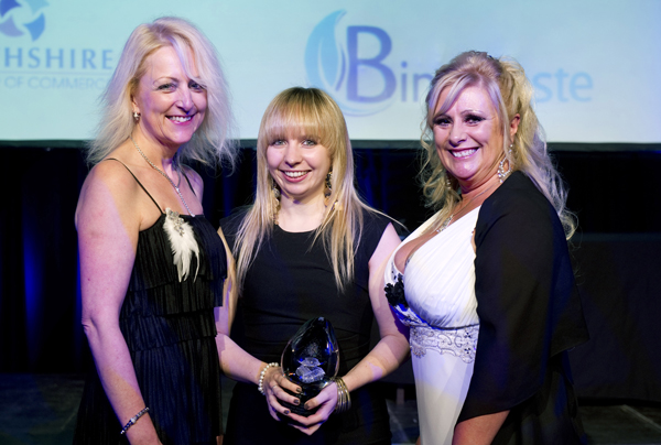 Binn celebrate awards