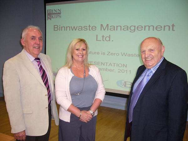 Binn Waste give talk