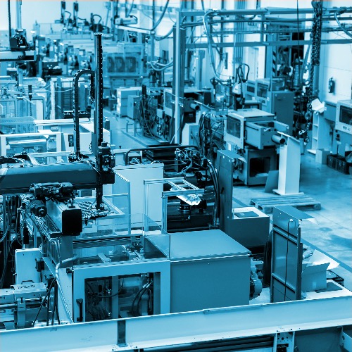 Binn Group Industrial Sector banner factory work