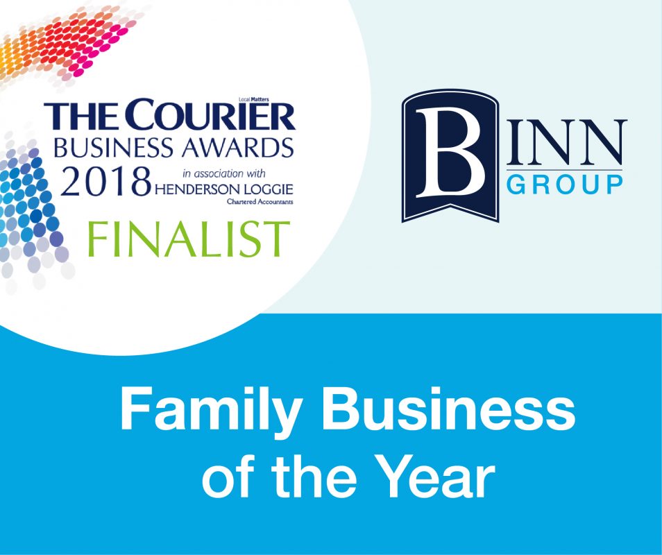 Family Business of the Year. Courier Business Awards 2018
