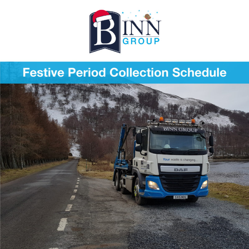 Festive Period Collection Schedule
