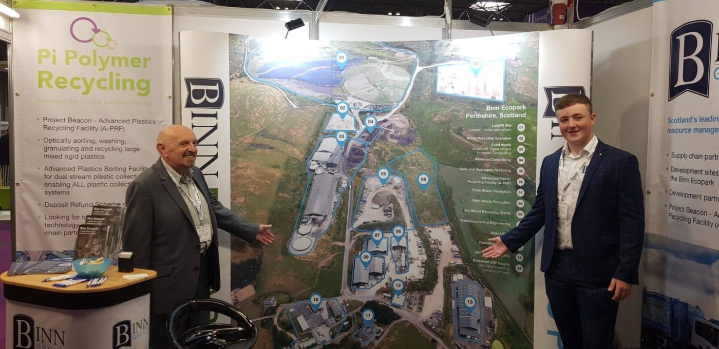 Binn Ecopark aerial map at RWM Show 2018