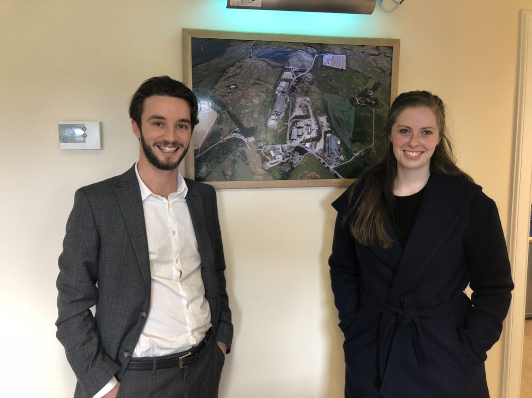 Danny, HR Manager and Rosie from SPEAK, Binn Groups Mental Health support network