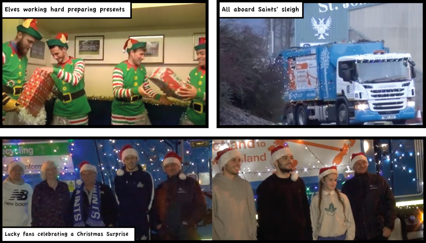 Binn and SJFC Christmas Surprise