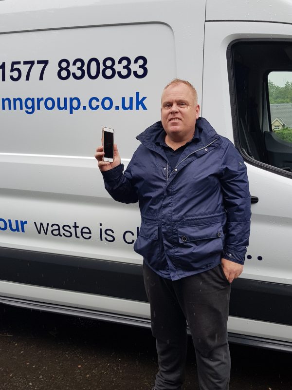 Lost mobile phone recovered